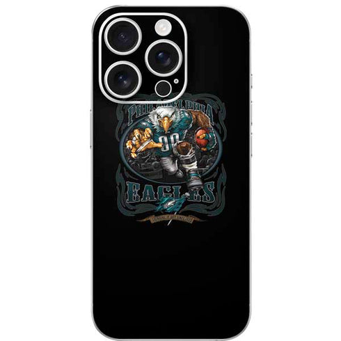Liquid Blue NFL Philadelphia Eagles Running Back iPhone 16 Pro Skin